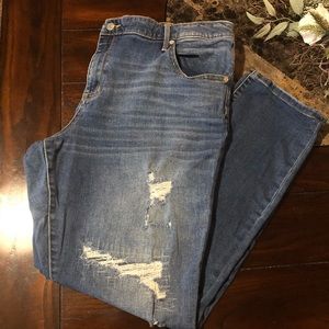 AVA & VIV distressed jeans